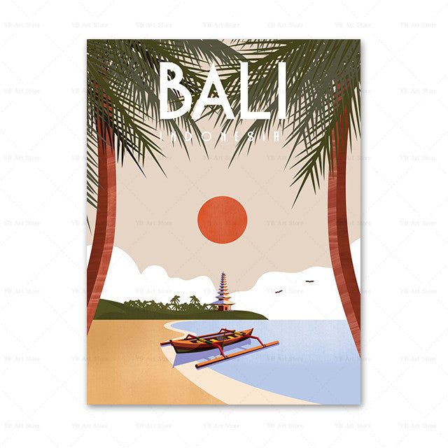 Travel City Posters