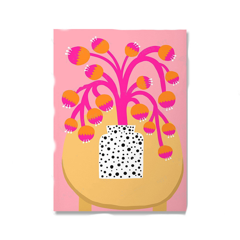 Botanical Flower Wall Art