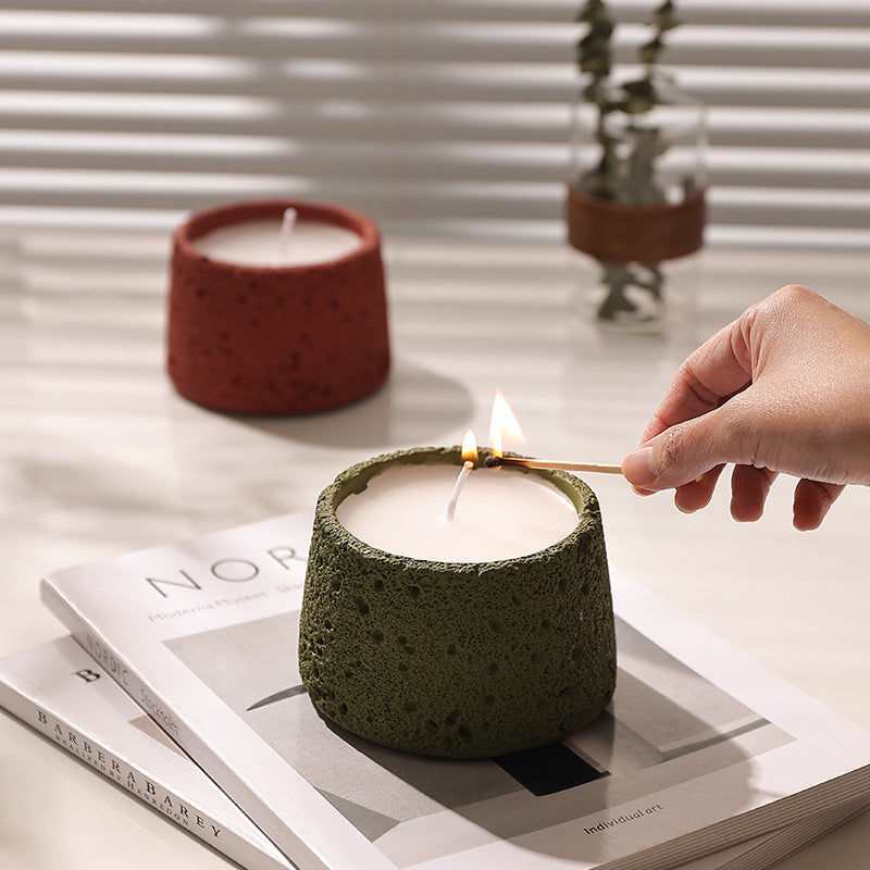 Cement Aromatherapy Candles