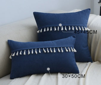 Wide Tassel Lace Pillows