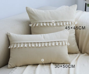 Wide Tassel Lace Pillows