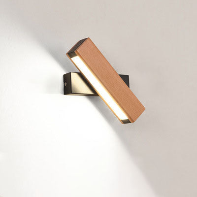 Modern Adjustable Wooden LED Wall lamp