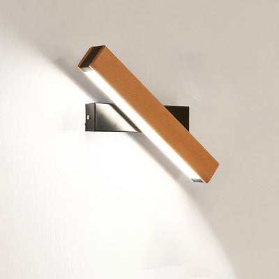 Modern Adjustable Wooden LED Wall lamp