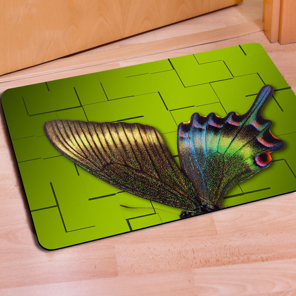 Butterfly Bathroom Mats
