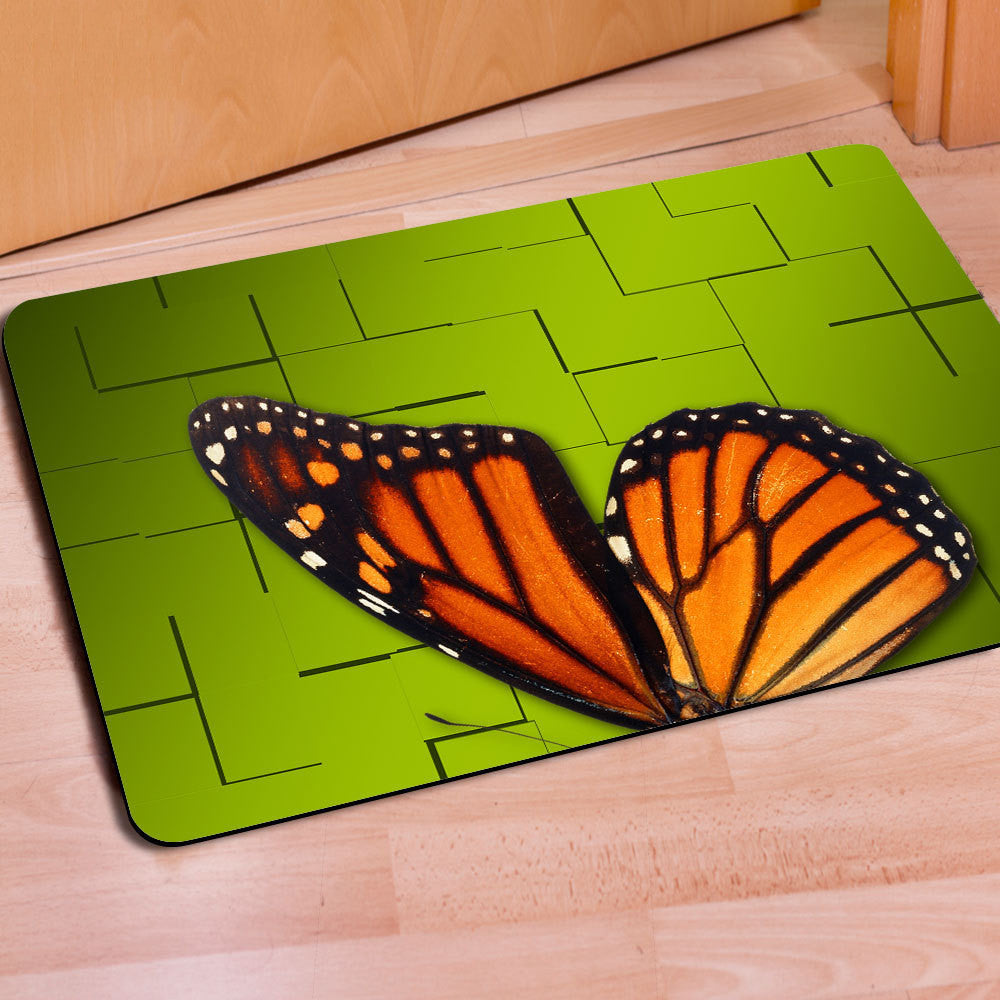 Butterfly Bathroom Mats