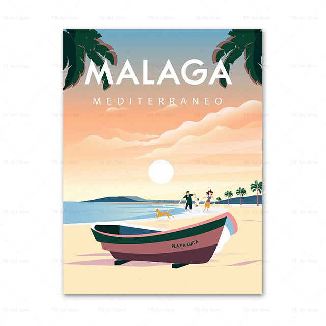 Travel City Posters