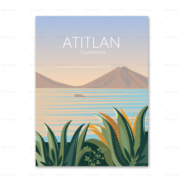 Travel City Posters