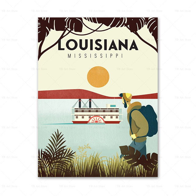 Travel City Posters