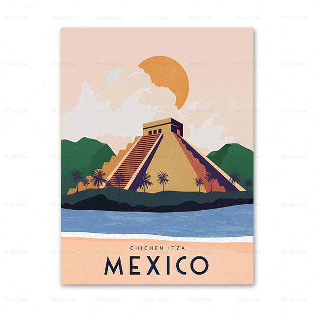 Travel City Posters