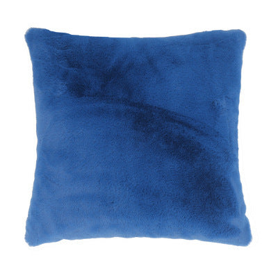 Short Hair Throw Pillow Cover