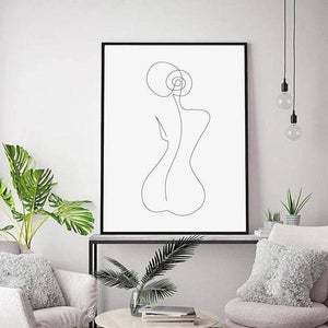 Chic Feminine Wall Art
