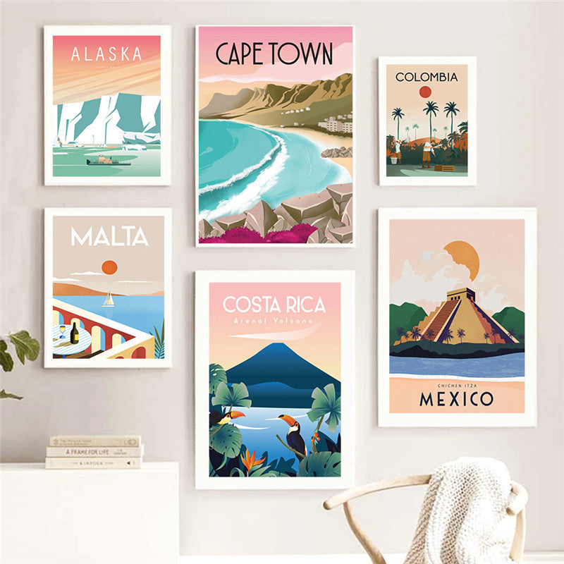 Travel City Posters