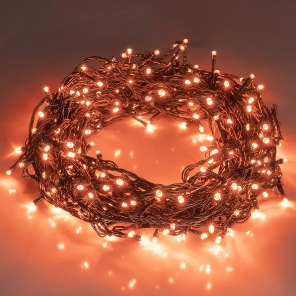 66ft Orange LED Halloween lights