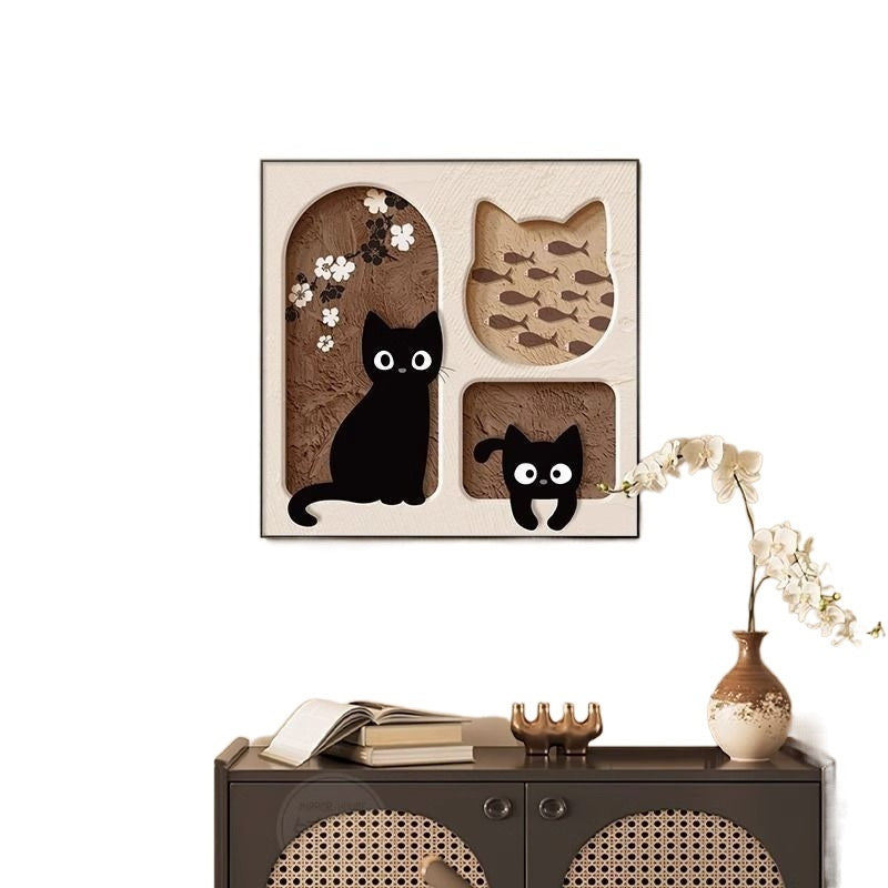 Cat Wall Pieces