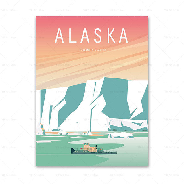 Travel City Posters