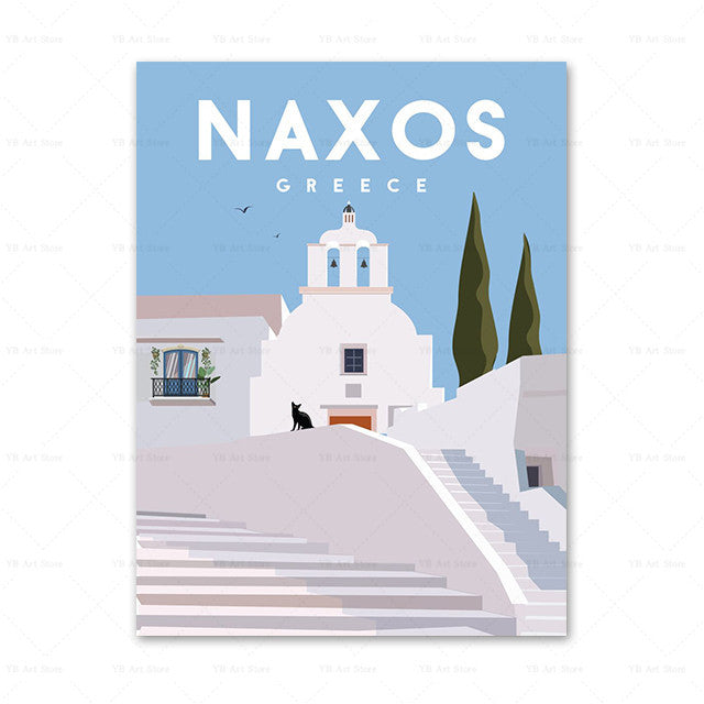 Travel City Posters