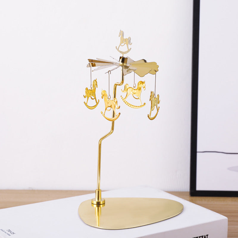 Miniature Festive Carousel
