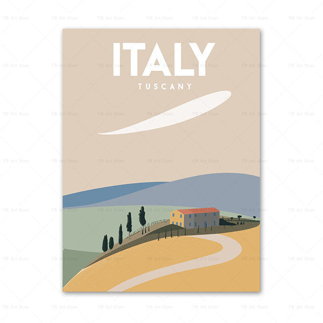 Travel City Posters