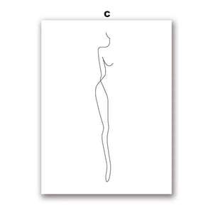 Chic Feminine Wall Art