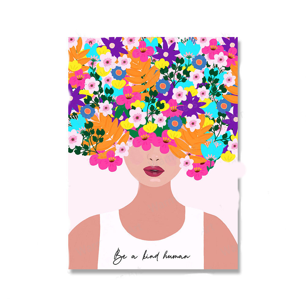 Botanical Flower Wall Art