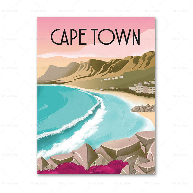Travel City Posters