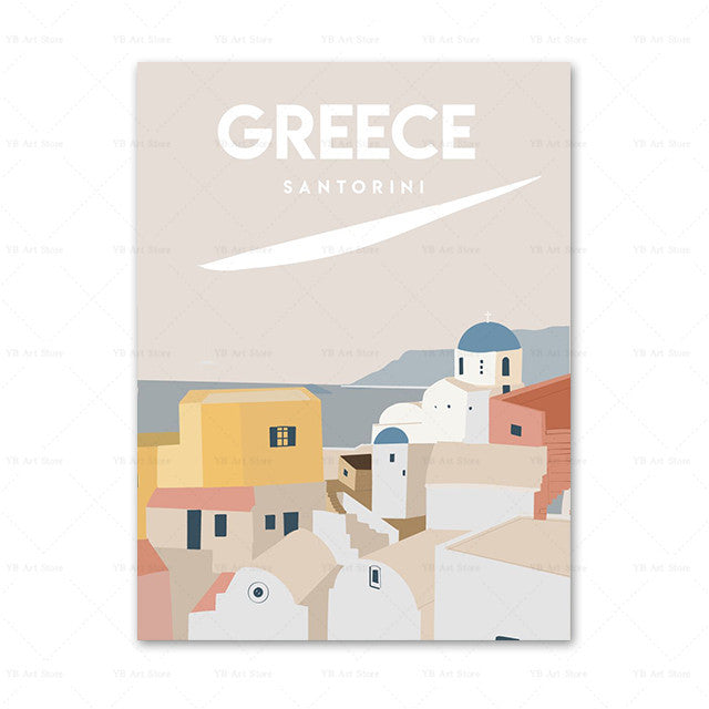 Travel City Posters