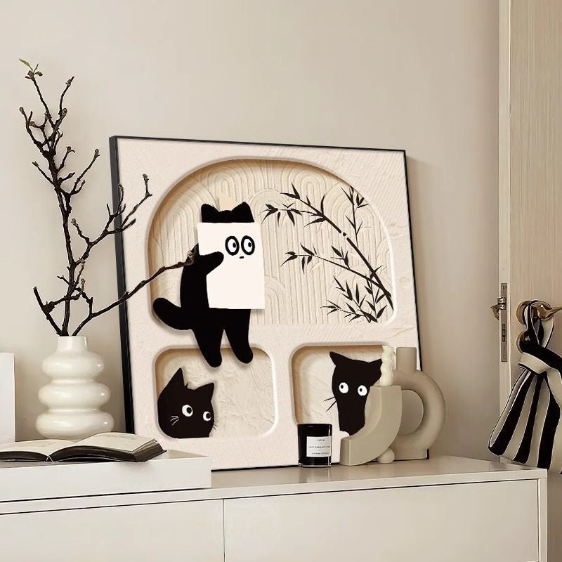 Cat Wall Pieces