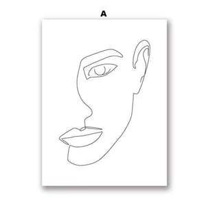 Chic Feminine Wall Art